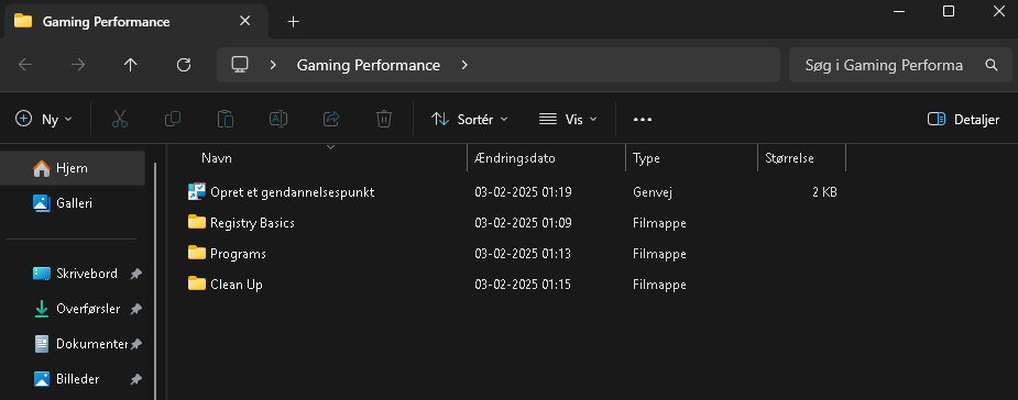 Gaming Service pc pakke